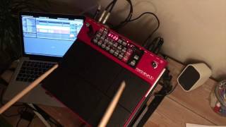 First try out with my Nord Drum 3P [upl. by Novla922]