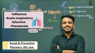 General principle of prevention of disease  Influenza  Acute respiratory infection  pneumonia [upl. by Ynoble]