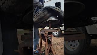 Tire changer fail What is going on here [upl. by Mosira]