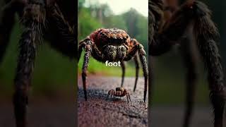 worlds most enormous spider is the South American Goliath birdeater Short [upl. by Yim]