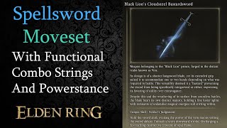 Spellsword Moveset with Functional Combo Strings Alongside new Armor and Weapons  Elden RIng  Mod [upl. by Heiskell410]