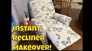 UPGRADE YOUR RECLINER KRFOONN Slipcovers Review  Fits Most Recliner Chairs [upl. by Nwadahs]