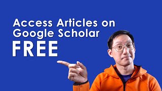 How to Access Paid Research Papers Free of Cost  Google Scholar Library Links [upl. by Arahc373]