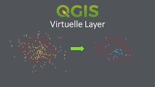 QGIS  Virtuelle Layer  Ein eleganter Weg Geodaten aus mehreren Layern zu verschneiden [upl. by Lim]