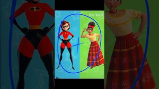 Helen Parr Incredibles mixing with Dolores Encanto mixingcharacters aiart encanto mixing [upl. by Rudolfo]