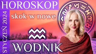 WODNIK horoskop na styczen2024 Skok w nowe [upl. by Sclar170]