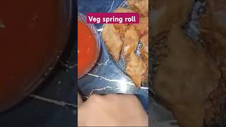 Unique Veg spring roll🌮👌🔥Shortsfoodie recipe streetfood snacks trending [upl. by Cristian307]