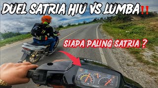 DUEL TERPANAS  SATRIA HIU VS SATRIA LUMBA‼️2stroke satria2tak [upl. by Autrey]