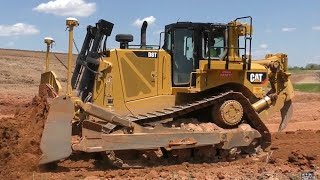 Caterpillar D8T Dozer Can Move Some Dirt [upl. by Ettenav788]