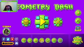 10 000 moons with Chief Needler Geometry Dash FREN [upl. by Ramed]