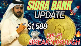 Sidra Coin’s Latest Breakthroughs ShariahCompliant Finance Meets DeFi Innovation [upl. by Alrrats]