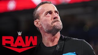 FULL SEGMENT – CM Punk confirms he’ll miss WrestleMania Raw highlights Jan 29 2024 [upl. by Louls813]