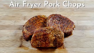 The Juiciest Air Fryer Pork Chops [upl. by Loeb948]