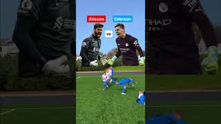 Alisson vs Ederson youtubeshorts manchestercity mancity viralvideo fypage ethiopia [upl. by Chyou]