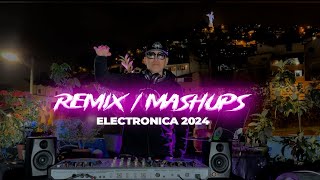 MIX ELECTRONICA REMIXES MASHUPS 2024 DJ MENDEZ EC [upl. by Emmye]