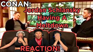 CONAN Jordan Schlansky Having A Meltdown  Reaction [upl. by Nylodnew]