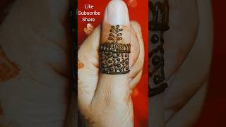 Latest thumb tattoo Mehndi mehndi blossomsoflove shortfeed shortsvideo mehndidesign mehndi [upl. by Retsim]