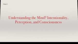 Understanding the Mind Intentionality Perception and Consciousness [upl. by Atarman]