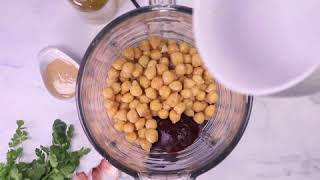 Recette de houmous à la betterave avec Marmiton [upl. by Yaner321]