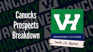 Canucks Prospects Breakdown [upl. by Enaerb]