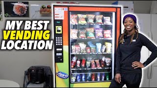 How I Got My BEST Vending Machine Location  Rayzo Vending [upl. by Okram]