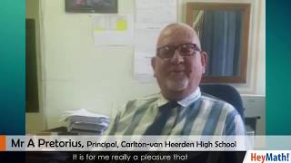 Feedback by Carltonvan Heerden High School EDU  HeyMath [upl. by Idnym788]