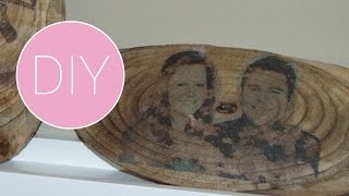 DIY Foto op hout afdrukken [upl. by Namso]