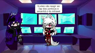 bnha reagindo ao rap dos yonkous [upl. by Yeclek452]