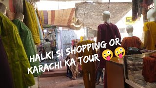 Karachi ka safar or halki si shopping digree me Tabasumvlog [upl. by Eirameinna]