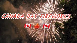 Canada Day Fireworks 🇨🇦🍁🇨🇦 [upl. by Deden]