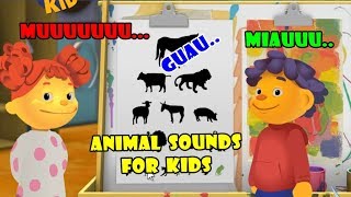 Animal Sounds For Kids  Sid The Science Kid  PBS KIDS  Games For Childrens [upl. by Trina]