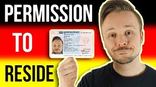 How To Get Your Aufenthaltserlaubnis In Germany 🇩🇪 The Residency Permit For Deutschland 📬 [upl. by Hultin336]