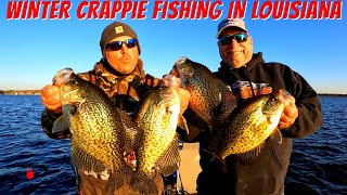 Louisiana Winter Crappie Fishing [upl. by Giesecke]