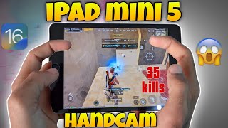 60Fps Best HANDCAM Ipad mini 5😍 4 Finger  Gyroscope  PUBG Mobile [upl. by Aisayt]