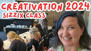 Creativation 2024  Sizzix Class LIVE [upl. by Sanford330]