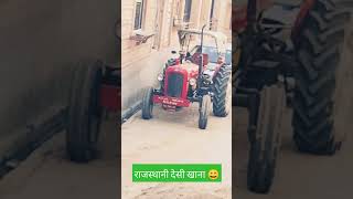 Rajsthani Food 😀rajasthanifood desifood dessert farmers tractor shorts youtubeshorts barmer [upl. by Pfaff555]