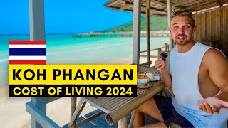 What I Spend in a Week in KOH PHANGAN THAILAND 2024 [upl. by Fernande]