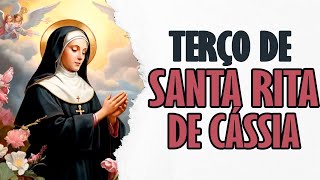 TERÇO DE SANTA RITA DE CÁSSIA [upl. by Hbahsur184]