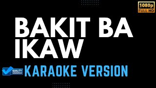 MICHAEL PANGILIINAN  BAKIT BA IKAW Karaoke Version HD [upl. by Cavanagh]