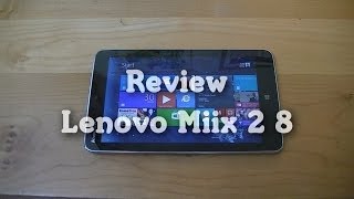 Review Lenovo Miix 2 8 [upl. by Anima]