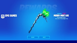 How To Get the MINTY PICKAXE for FREE in Fortnite Season 4 Only Working Method [upl. by Oletta]