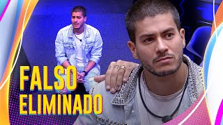 ARTHUR AGUIAR É quotELIMINADOquot EM PAREDÃO FALSO E GANHA PODERES DE BIG BOSS 💣  BBB 22 [upl. by Krakow904]