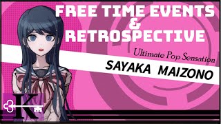 Sayaka Maizono Free Time Events and Retrospective [upl. by Eiramacissej]