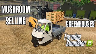 FS25 Greenhouses amp Mushroom Profits [upl. by Girish786]