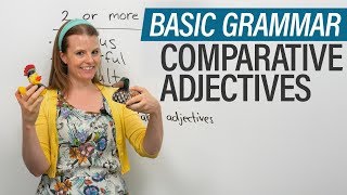 English Grammar Comparative Adjectives [upl. by Navetse328]