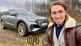 New AUDI Q4 ETRON REVIEW amp TEST DRIVE lrdxcars [upl. by Tneicniv]