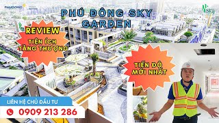 Review tiện ích tầng thượng Sky Garden của dự án Phú Đông SKy Garden Dĩ An Bình Dương [upl. by Heffron]