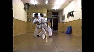 Nishime Martial Arts  demo practice circa 1990 Cincinnati Martial Arts [upl. by Glick]