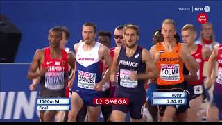 European Athletics Championships 2016  1500 Meters Final Men [upl. by Oni]