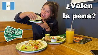 MIXTAS GUATEMALTECAS 🇬🇹 COMIDA CALLEJERA de GUATEMALA en ZONA 1  4K  Celinaz 🇸🇻 [upl. by Grani]